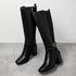 DAMEN KNIESTRÜMPFE MIT BLOCKABSATZ – BEQUEME MODE STIEFEL